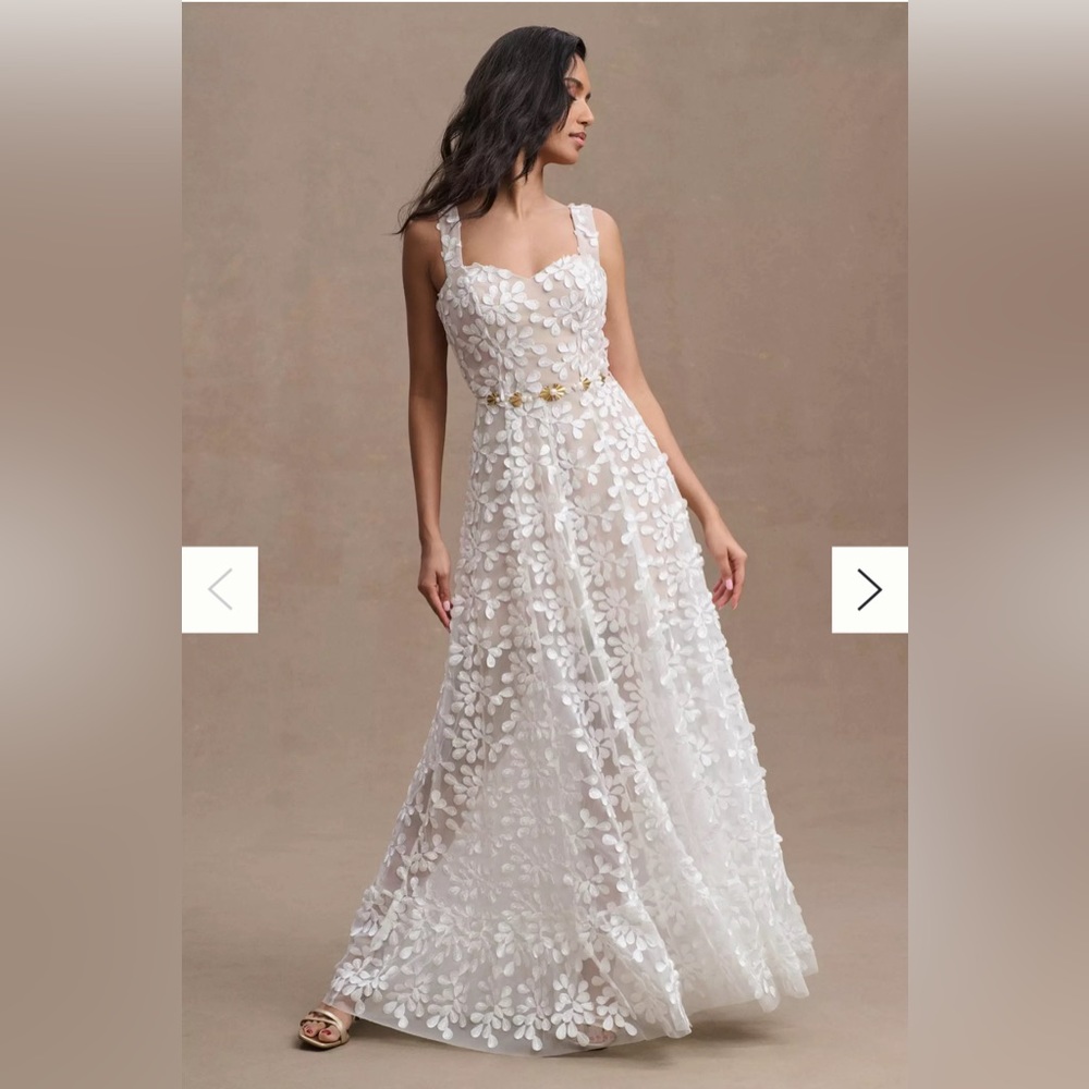 COPY - Dress The Population Anabel Sweetheart Embroidered Gown